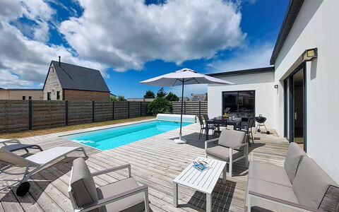 Les Lagons du Lividic: Casa, Techo, Piscina, Material Compuesto, Inmuebles, Recurso, Eco Hotel, Patio, Sombra, Villa
