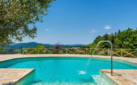 Villa Montone: Agua, Cielo, Planta, Los Recursos Hídricos, Propiedad, Piscina, Azur, Naturaleza, Árbol, Paisaje Natural