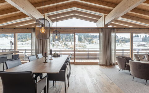 Alojamiento:&nbsp;Penthouse mit 3 Schlafzimmern & Kamin 400.5