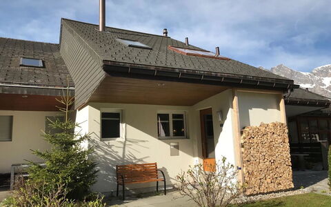 Hostattstrasse 20: Techo, Casa, Cabaña, Casa, Vía Muerta, Pendiente, Sombra, Yarda, Patio Interior