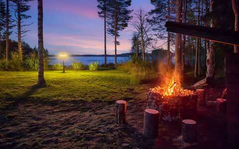 Oravajärven Talo (Ent. Suomela): Naturaleza, Paisaje, Calor, El Maletero, Noche, Oscuridad