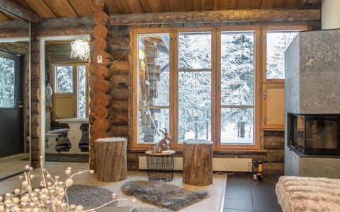 Salmikangas F1: Madera, Nieve, Cabaña, Invierno, Techo, Casa, Congelación, Cuarto De Troncos, Vía Muerta, Pendiente