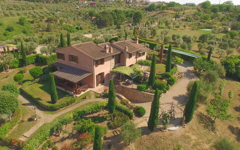 Villa i Colli: Planta, Propiedad, Edificio, Árbol, Botánica, Paisaje Natural, El Terreno Del Lote, Arquitectura, Barrio Residencial, Casa