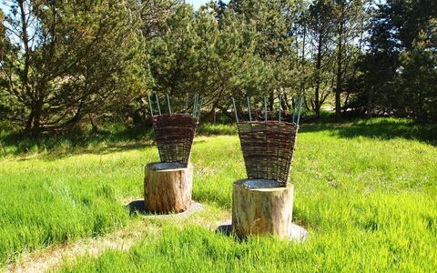 Anka - 2Km from the Sea: Vegetación, Arbusto, Primavera, Cabaña, Jardín, Sombra, Patio Interior, Yarda, Silla