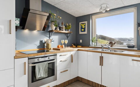 Nielsen - 30M to the Fjord: Cocina, Piso, Gabinetes, Mostrador, Aparato De Cocina, Electrodoméstico, Electrodoméstico, Estufa