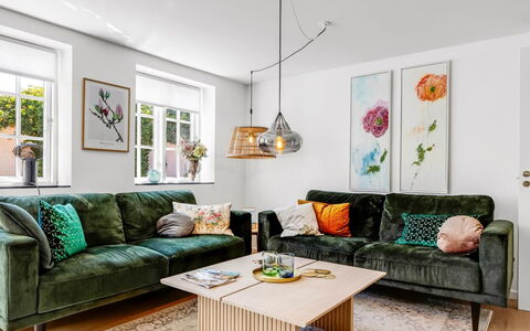 Viivi - 900M from the Sea: Diseño De Interiores, Sofá, Mueble, Sala, Arrojar La Almohada, Casa, Amortiguar, Almohada, Habitación