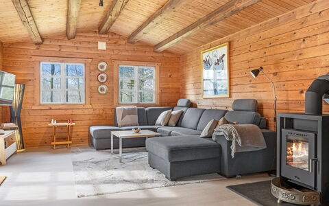 Rasmus - 29Km from the Sea: Madera, Mueble, Casa, Piso, Sala, Sofá, Cabaña, Diseño De Interiores, Suelo, Suelos De Madera