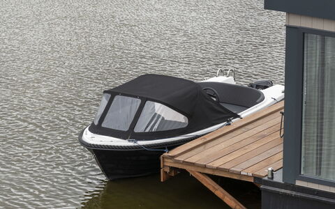 Harboursuite 2 Incl. Motorboot: Agua, Barco, Vehículo, Watercraft, Barcos Y Canotaje - Efectos Y Equipo, Arquitectura Naval, Lago, Madera, Muelle, Edificio