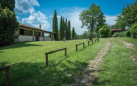 Borgo la Casina by Geco Vacation Rentals: Nube, Cielo, Planta, Propiedad, Paisaje Natural, Árbol, El Terreno Del Lote, Luz De Sol, Cerca, Paisaje