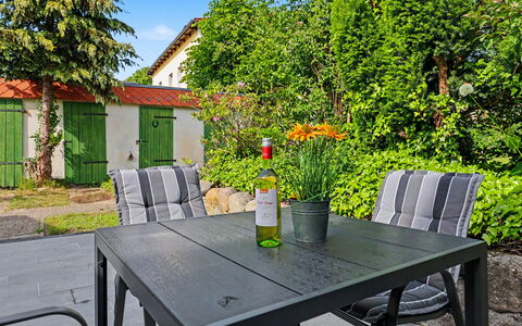 Usedomer Seekiste: Mueble, Mueble Para Exteriores, Mesa, Silla, Cocina Y Comedor Mesa, Mesa Al Aire Libre, Jardín, Patio Interior, Mesa De Café, Patio