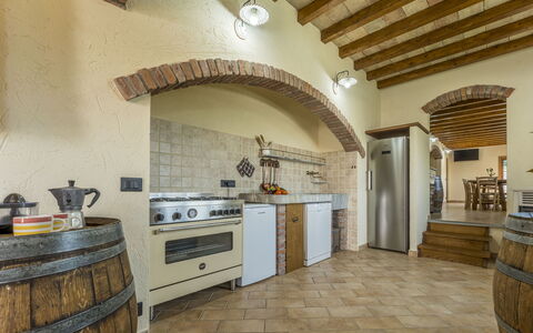 Casa Aurora - Recco, Liguria: Propiedad, Mostrador, Gabinetes, Aparato De Cocina, Cocina, Estufa De Cocina, Madera, Diseño De Interiores, Electrodoméstico, Arquitectura