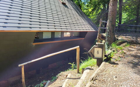 Bosco della Bella 6: Planta, Edificio, Ventana, Árbol, Madera, Hierba, Sombra, Pendiente, Casa, Tintes Y Sombras
