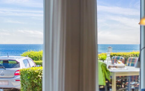 Helin - 100M from the Sea: Vegetación, Arbusto, Primavera, Cabaña, Jardín, Sombra, Patio Interior, Yarda, Silla