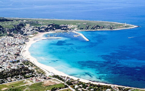 San Vito Lo Capo 155: Los Recursos Hídricos, Cuerpo De Agua, Costa, Playa, Costeras Y Los Accidentes Geográficos Oceánico, Mar, Camino Acuático, Apuntalar, Oceano, Fotografía Aérea