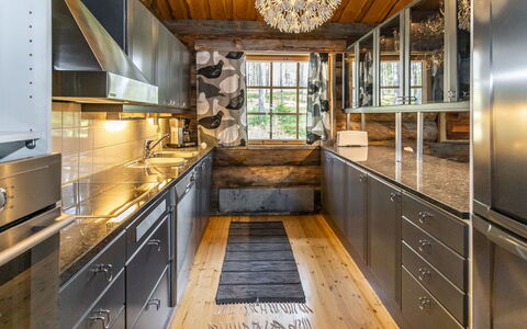 Villihanhi: Madera, Piso, Techo, Diseño De Interiores, Cocina, Mostrador, Suelo, Encendiendo, Mueble, Suelos De Madera