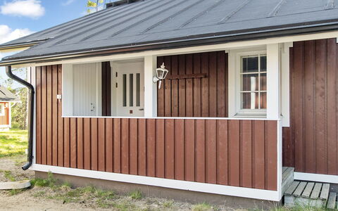 Hirvasaho B 1: Madera, Vía Muerta, Cabaña, Casa, Casa, Tablón, Edificios Del Jardín, Cuarto De Troncos, Madera Dura, Porche