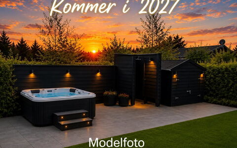 Henrikke - 500M to the Fjord: Jardín, Yarda, La Iluminación Del Paisaje, Paisajismo, Patio, Patio Interior, Maceta, Diseño, Noche