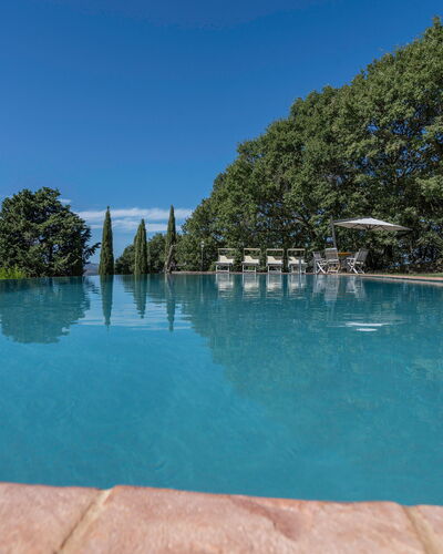 Orcia Panoramic View With Pool