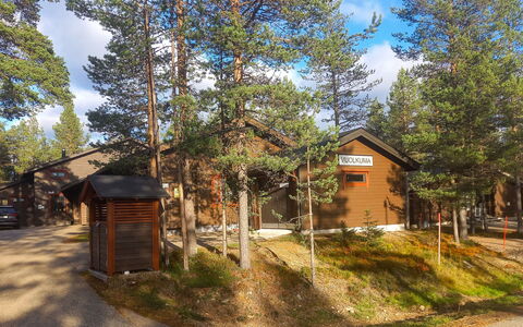 Vuolkuma C: Madera, Nieve, Invierno, Cabaña, Congelación, Casa, Cuarto De Troncos, Alerce, Vía Muerta