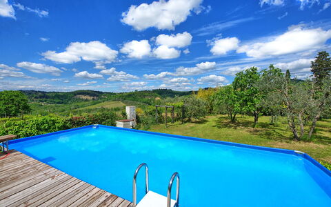 Maggiano: Agua, Nube, Los Recursos Hídricos, Cielo, Planta, Piscina, Azul, Paisaje Natural, Rectángulo, Árbol