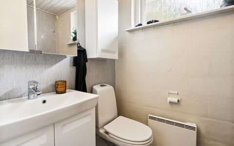 Luchia - 200M to the Fjord: Asiento Del Baño, Arreglo De Tubería, Piso, Baño, Lavabo, Suelo, Baño, Diseño De Interiores, Lavabo Del Baño, Plomería