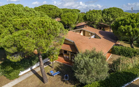 Argentario Giannella Apartment- Orbetello, Toscana: Nube, Planta, Propiedad, Edificio, Cielo, Planta De La Comunidad, Árbol, Ventana, Vegetación, Arquitectura
