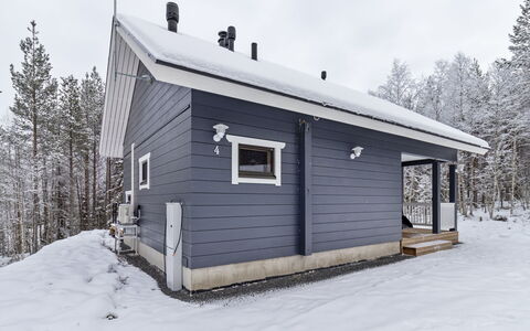 Mäkitie 4: Madera, Vía Muerta, Casa, Casa, Cabaña, Invierno, Congelación, Cuarto De Troncos, Nieve