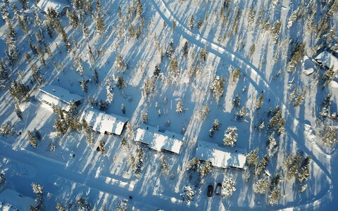 Tunturikoivu A1: Madera, Nieve, Invierno, Cabaña, Congelación, Casa, Cuarto De Troncos, Alerce, Vía Muerta