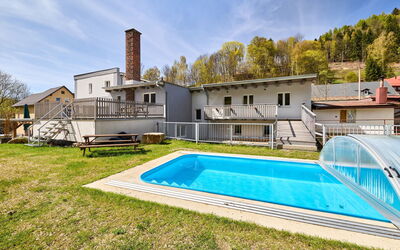 Desná V Jizerských Horách 788: Piscina, Inmuebles, Recurso, Casa De Campo, Villa, Eco Hotel, Patio Interior
