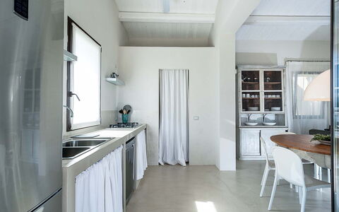 Isolina Verde - Scicli, Sicilia: Mueble, Gabinetes, Mostrador, Lavabo, Cocina, Mesa, Diseño De Interiores, Arquitectura, Madera