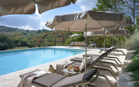 Pendolino Spereto Apartment With Pool, Montaione
