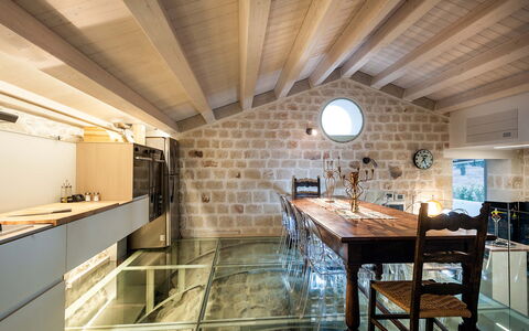 Casa Masseria - Scicli, Sicilia: Gabinetes, Mesa, Madera, Edificio, Cocina, Piso, Suelo, Mostrador, Haz, Madera Dura