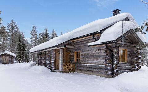 Kelovalta 1B: Nieve, Invierno, Madera, Rama, Techo, Casa, Cabaña, Casa, Congelación, Cuarto De Troncos