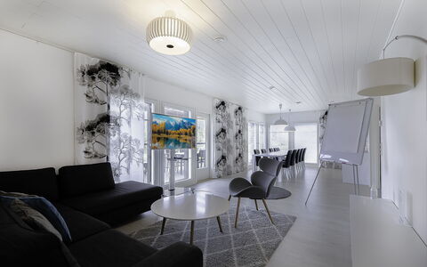 Villa Koivu: Nieve, Invierno, Madera, Cabaña, Casa, Techo, \Choza, Casa, Congelación, Cuarto De Troncos