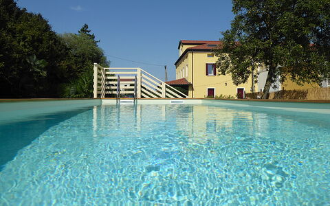 Oasi Casamaras, Brenta River, Wifi, Ac: Piscina, Material Compuesto, Recurso, Hacienda, Hotel, Villa, Eco Hotel, Patio Interior, Fuente De Agua, Ciudad De Vacaciones