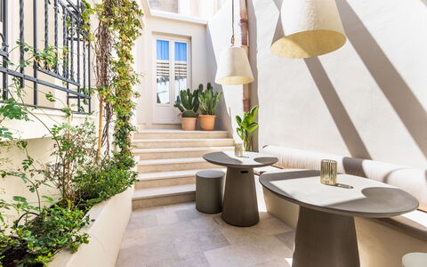 Alma Suite: Planta, Propiedad, Mesa, Madera, Ventana, Piso, Suelo, Edificio, Pared, Bienes Raíces