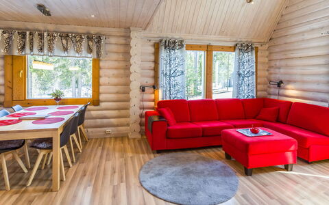 Rukanlyhty: Madera, Diseño De Interiores, Casa, Mueble, Techo, Cabaña, Sala, Habitación, Cuarto De Troncos, Manchas De Madera