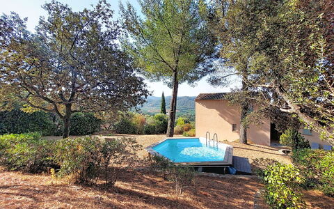 Le Belvédère D'Estelle: Piscina, Sombra, Jardín, Patio Interior, Recurso, Paisajismo, Fuente De Agua, Yarda, Mueble Para Exteriores, Hacienda