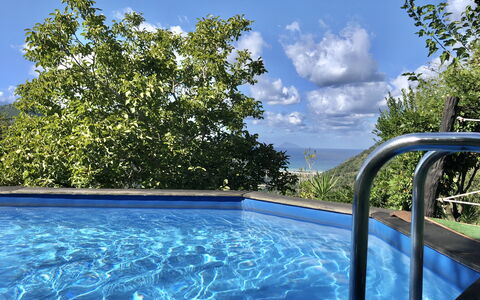 San Noto House With Pool Ac Wifi
