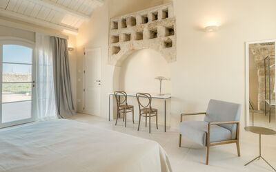 Alojamiento:&nbsp;Camera 6 - Camera Matrimoniale - Masseria Vaccaro