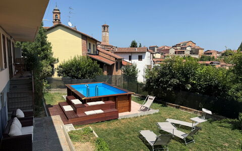 Castagnole Monferrato 200: Piscina, Material Compuesto, Ocio, Patio Interior, Recurso, Sombra, Yarda, Eco Hotel, Diseño, Patio