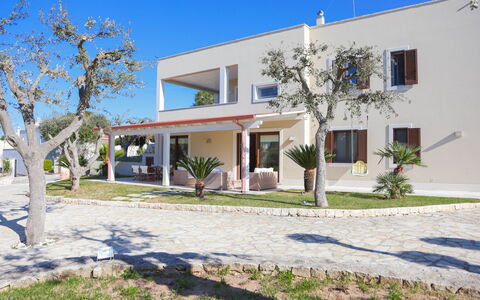 Villa Don Sante In Locorotondo Puglia: Planta, Cielo, Edificio, Propiedad, Ventana, Casa, Árbol, Sombra, Puerta, Barrio Residencial