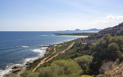 Villino Trilocale Apartments Seaside: Horizonte, Costa, Costeras Y Los Accidentes Geográficos Oceánico, Mar, Ecorregión, Apuntalar, Oceano, Promontorio, Shrubland, Bahía