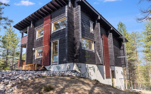 Matkajoentie 4B: Madera, Arquitectura, Vía Muerta, Casa, Cabaña, Ventana De Guillotina, La Luz Del Día, Cuarto De Troncos