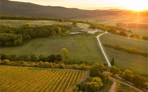 La Piazzetta, Borgo Campassini, Monteriggioni: Paisaje, Paisaje Natural, Llanura, Tierras Altas, Pradera, Ecorregión, El Terreno Del Lote, Plantación, Área Rural, Campo
