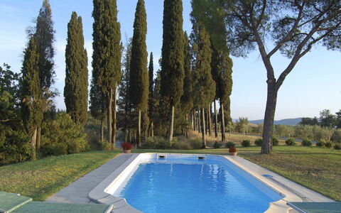 Santo Stefano: Piscina, Jardín, Paisajismo, Inmuebles, Patio Interior, Sombra, Villa, Hojas Perennes, Hacienda