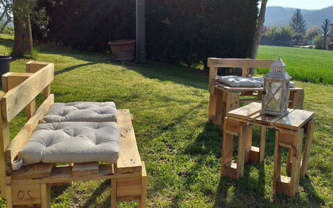 Casalunga: Mueble, Madera, Mueble Para Exteriores, Mesa Al Aire Libre, Banco, Banco Al Aire Libre, Manchas De Madera, Jardín, Madera Dura, Tablón
