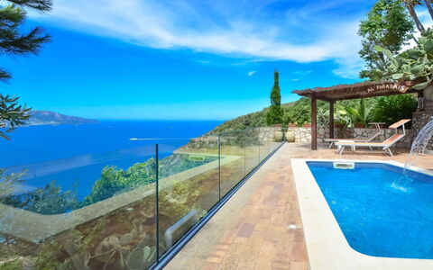 Villa Campanella: Azul, Agua, Cuerpo De Agua, Piscina, Costeras Y Los Accidentes Geográficos Oceánico, Recurso, Mar, Costa, Oceano, Promontorio
