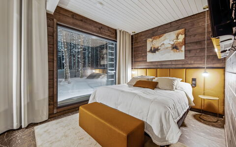 Levi Star West a: Madera, Diseño De Interiores, Techo, Piso, Casa, Suelo, Habitación, Habitación, Cama, Madera Dura