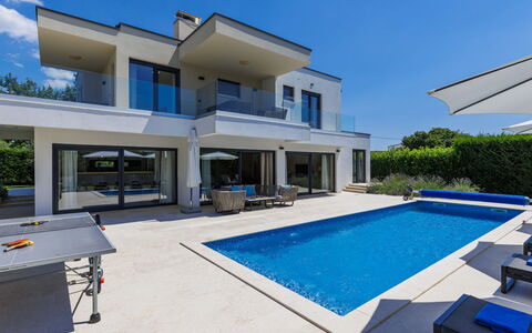 Frani: Azul, Piscina, Inmuebles, Villa, Mansión, Hotel, Recurso